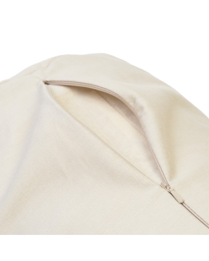 ReBOLSTER - Cuscino yoga cilindrico in cotone e pula di farro, sfoderabile