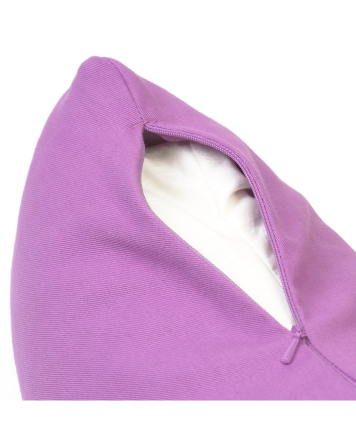 ReMOON - Removable-cover crescent yoga cushion in cotton and spelt husk