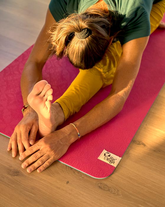 Yoga mat for dynamic yoga - ENERGY 4mm